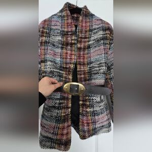 ba&sh Black Belt with Gold Buckle